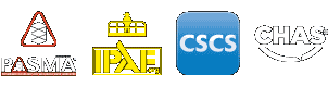 PASMA, IPAF, CSCS and CHAS cortication logos